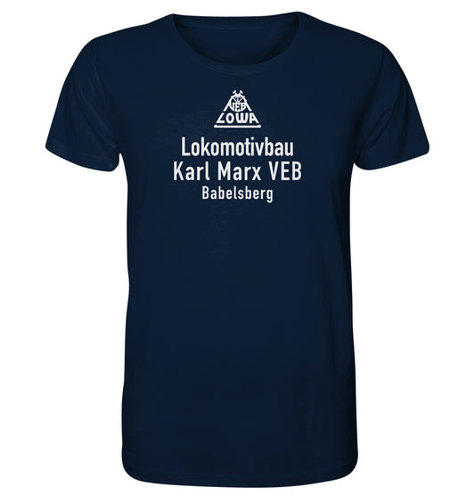 ORGANIC BIO SHIRT UNISEX • VEB LOWA BABELSBERG