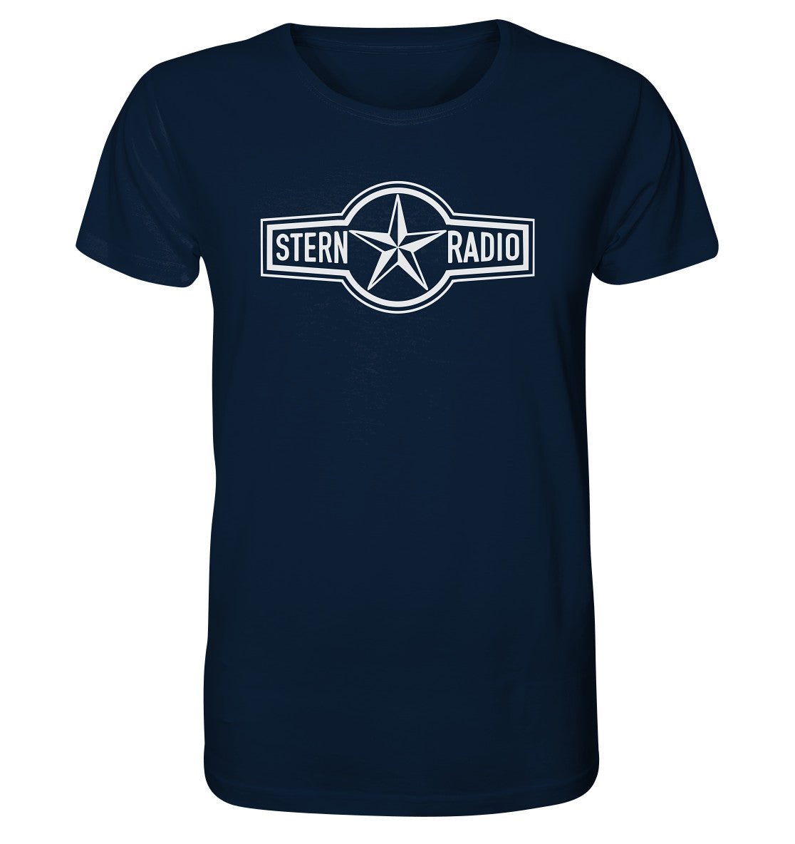 ORGANIC BIO SHIRT UNISEX • STERNRADIO BADGE