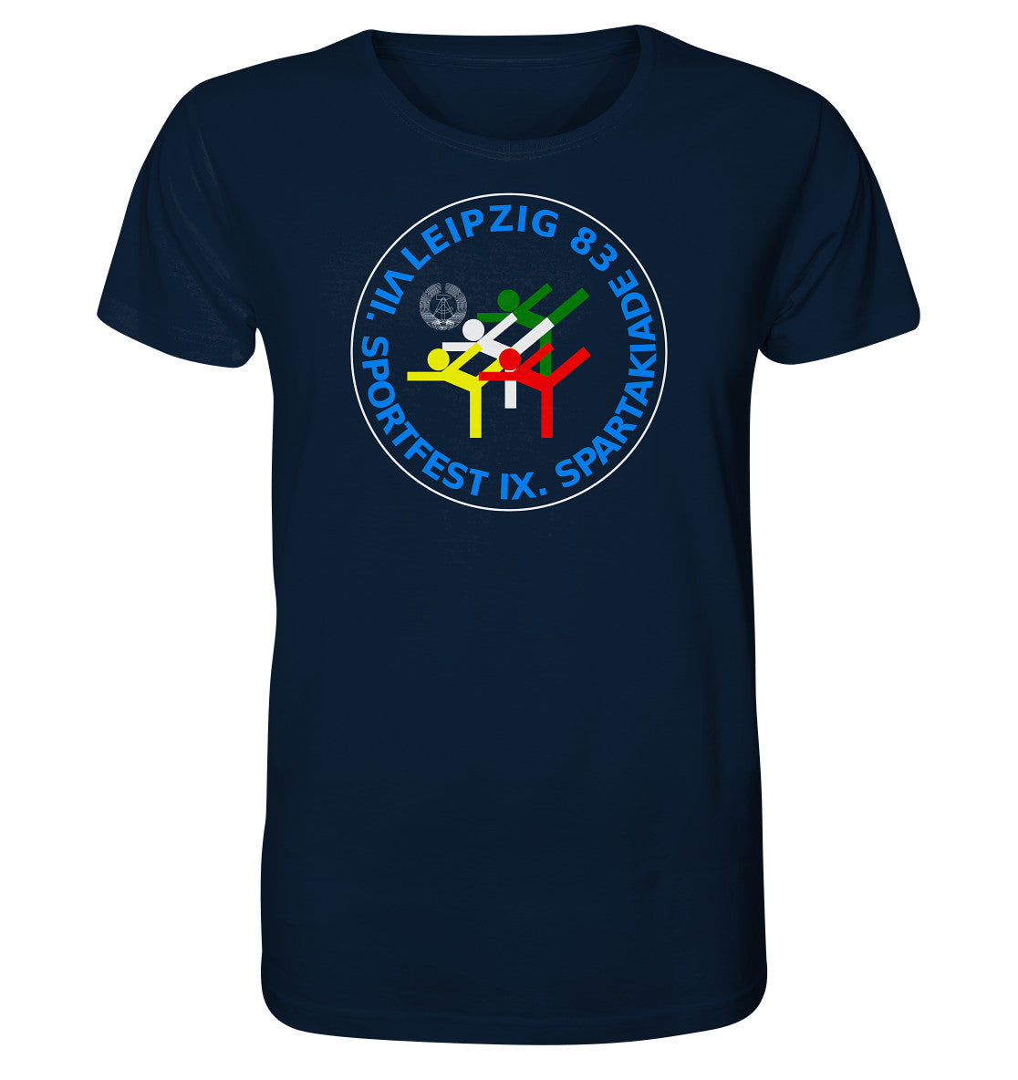 ORGANIC BIO SHIRT UNISEX • SPARTAKIADE LEIPZIG - TRANSPARENT