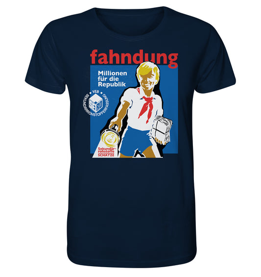 ORGANIC BIO SHIRT UNISEX • SERO - FAHNDUNG SEKUNDÄRROHSTOFFE