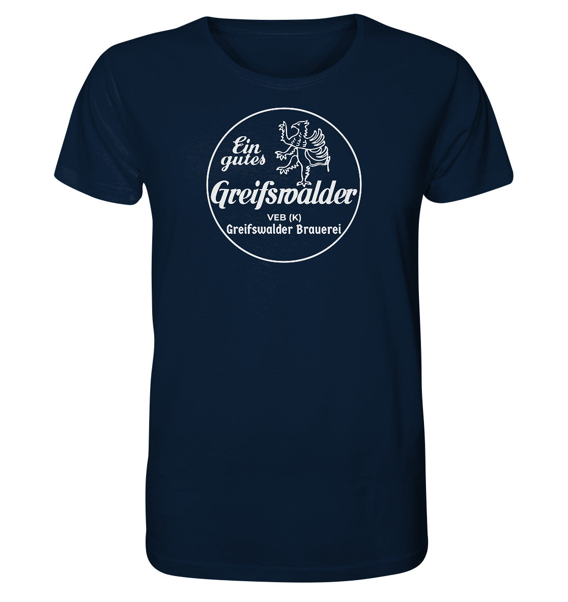 ORGANIC BIO SHIRT UNISEX • VEB GREIFSWALDER BRAUEREI