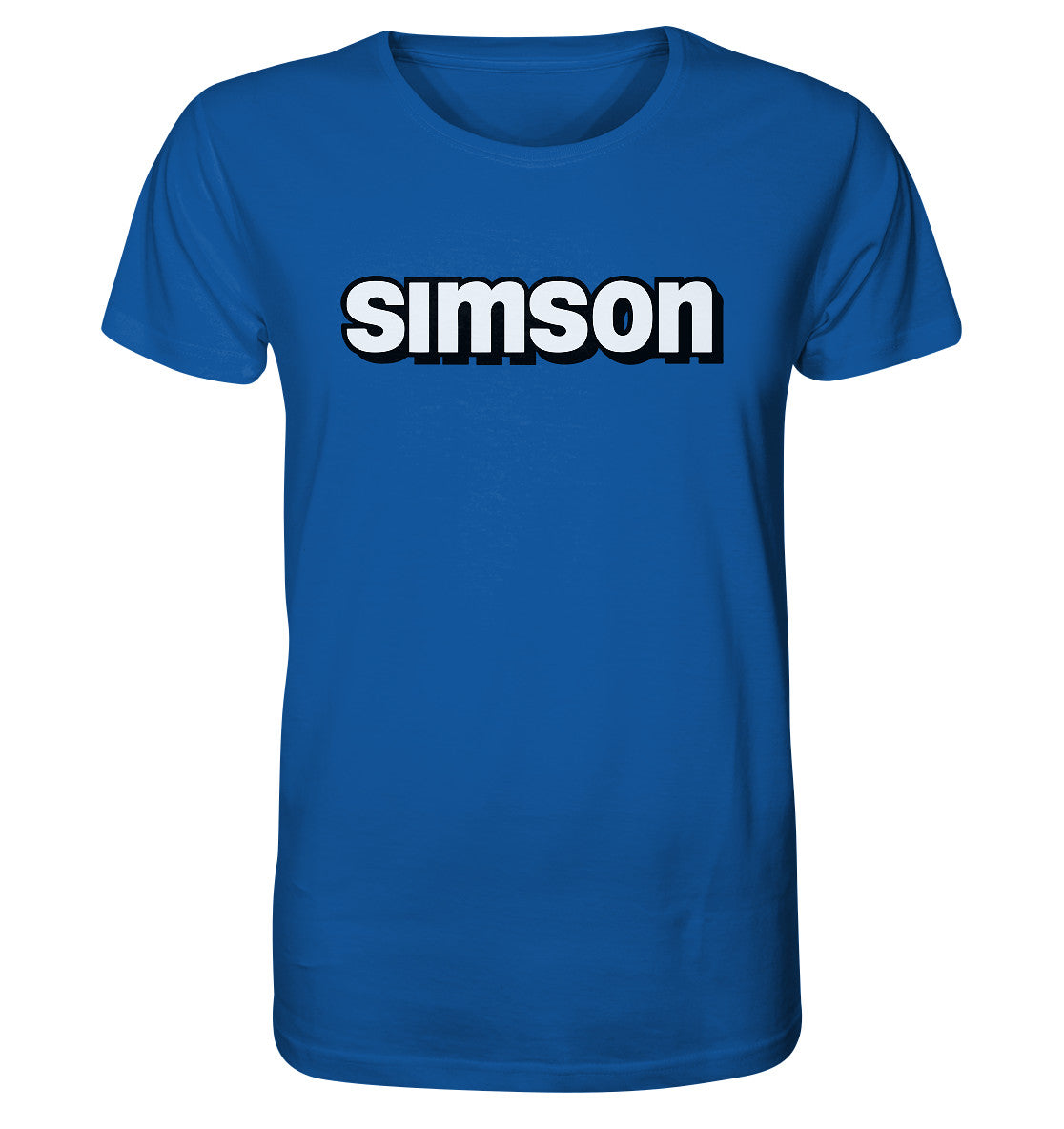 ORGANIC BIO SHIRT UNISEX • SIMSON - SCHRIFTZUG