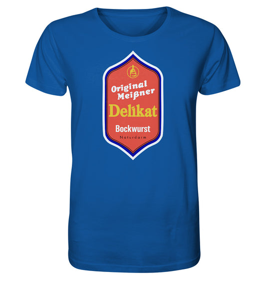 ORGANIC BIO SHIRT UNISEX • MEISSNER DELIKAT BOCKWURST