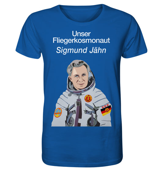 ORGANIC BIO SHIRT UNISEX • UNSER FLIEGERKOSMONAUT SIGMUND JÄHN
