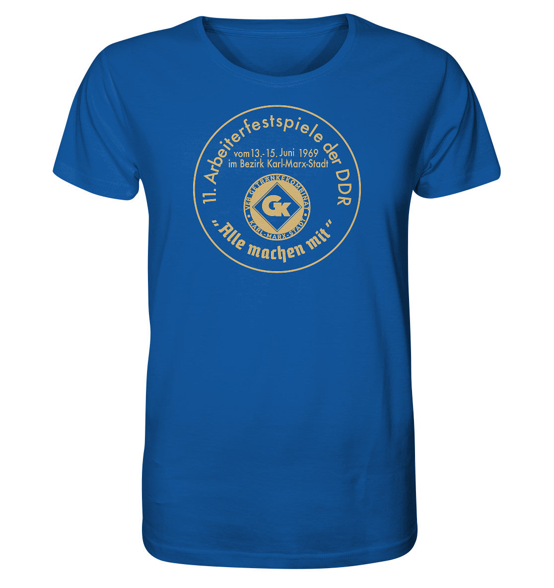 ORGANIC BIO SHIRT UNISEX • ARBEITERFESTSPIELE KARL-MARX-STADT