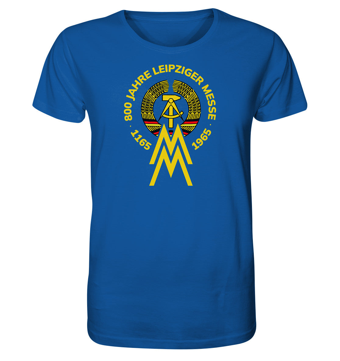 ORGANIC BIO SHIRT UNISEX • 800 JAHRE LEIPZIGER MESSE 1965