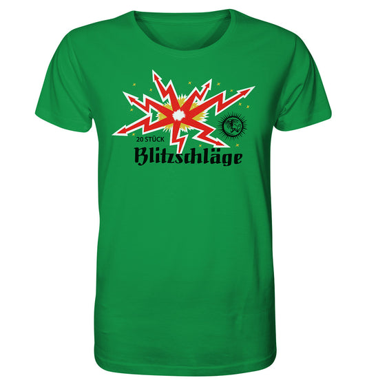 ORGANIC BIO SHIRT UNISEX • BLITZSCHLÄGE BÖLLER