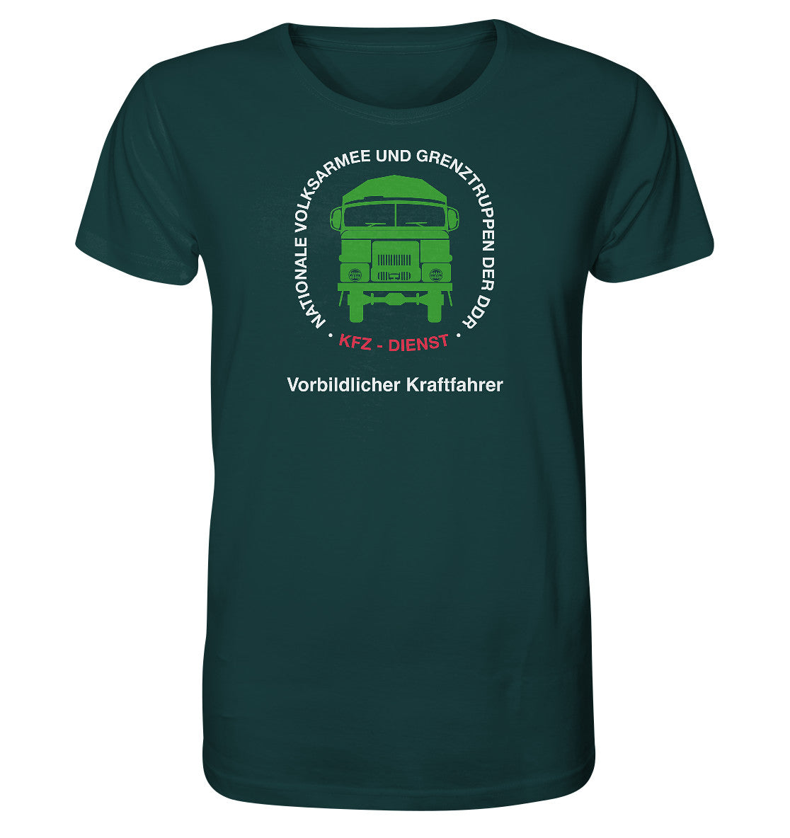ORGANIC BIO SHIRT UNISEX • NVA - VORBILDLICHER KRAFTFAHRER