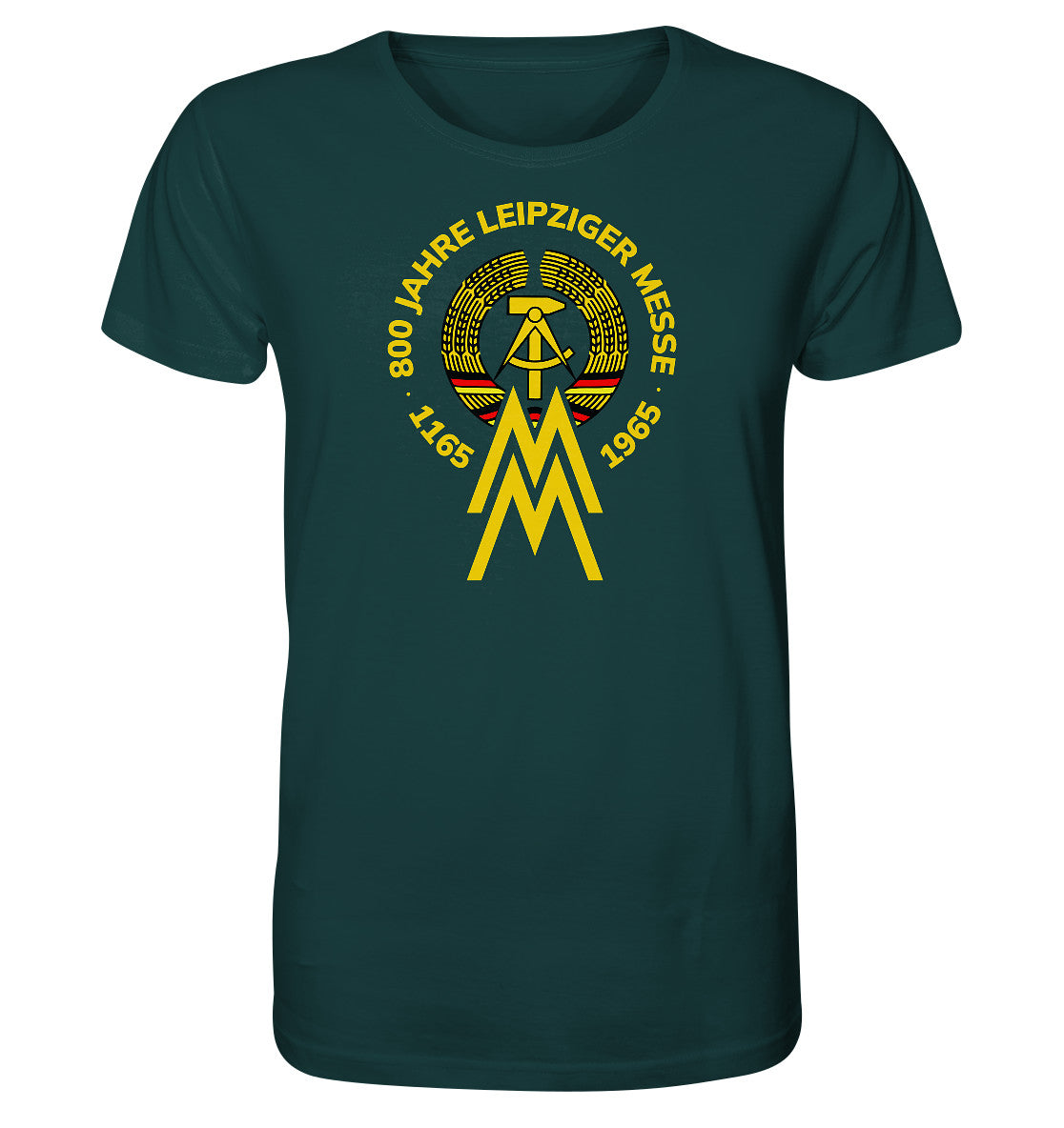 ORGANIC BIO SHIRT UNISEX • 800 JAHRE LEIPZIGER MESSE 1965