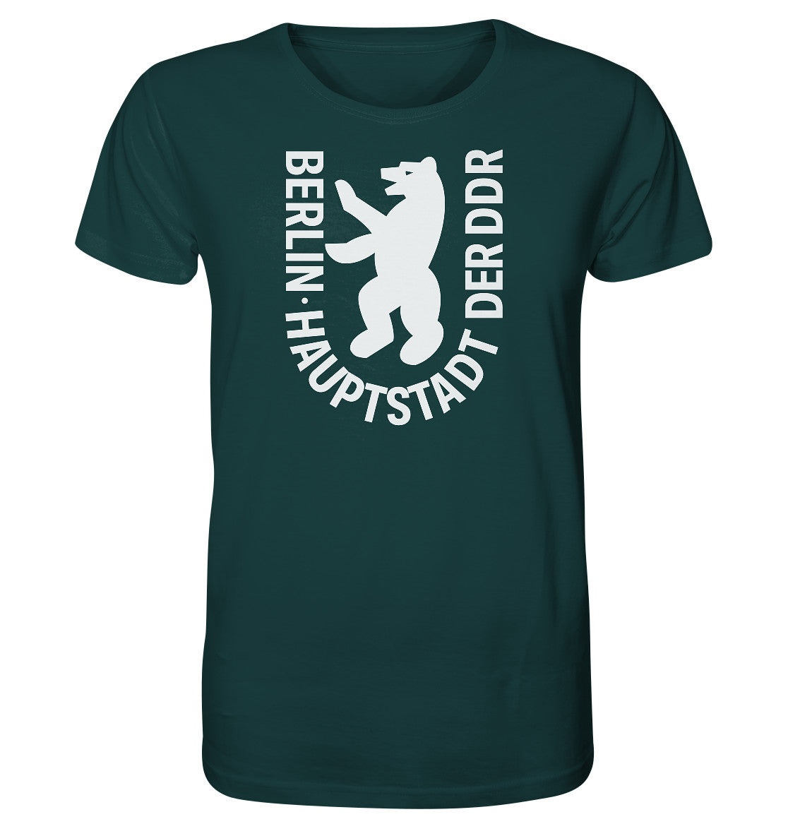 ORGANIC BIO SHIRT UNISEX • BERLIN - HAUPTSTADT DER DDR