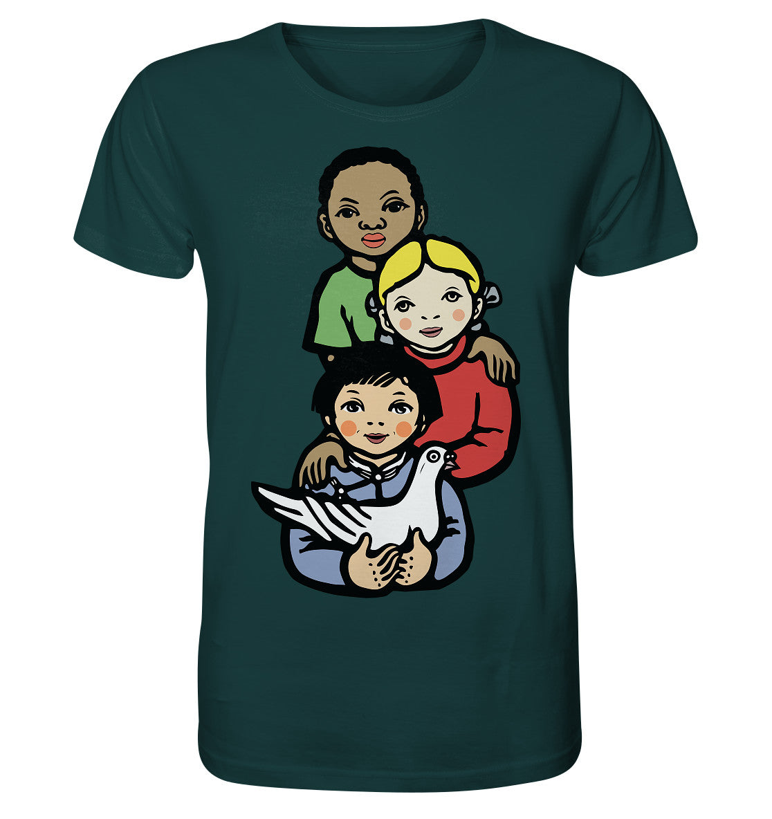 ORGANIC BIO SHIRT UNISEX • WELTFRIEDEN - WORLD PEACE, LI BING-FAN 1967