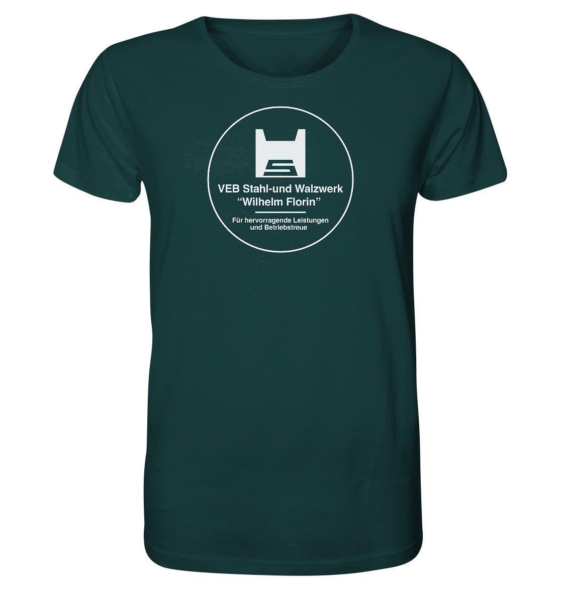 ORGANIC BIO SHIRT UNISEX • VEB WILHELM FLORIN - FÜR HERVORRAGENDE LEISTUNGEN