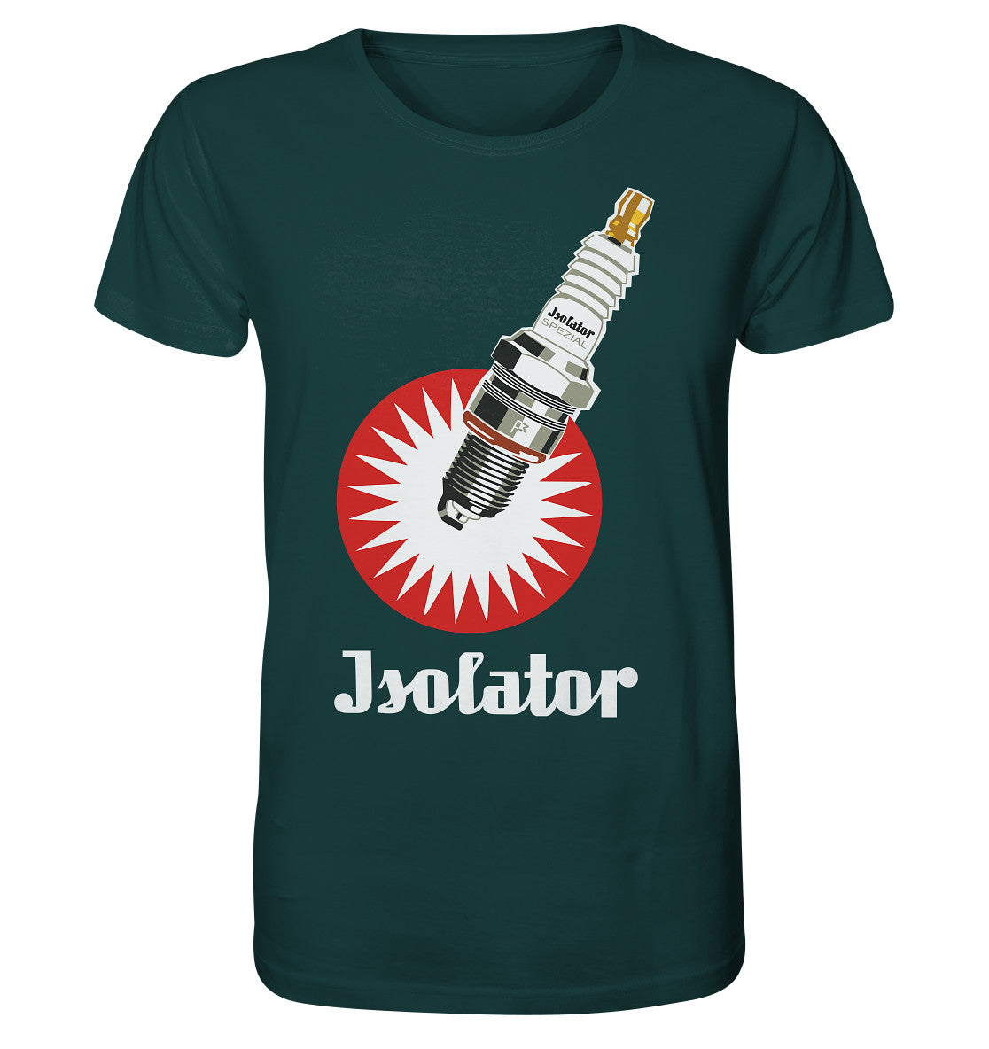 ORGANIC BIO SHIRT UNISEX • ISOLATOR ZÜNDKERZE
