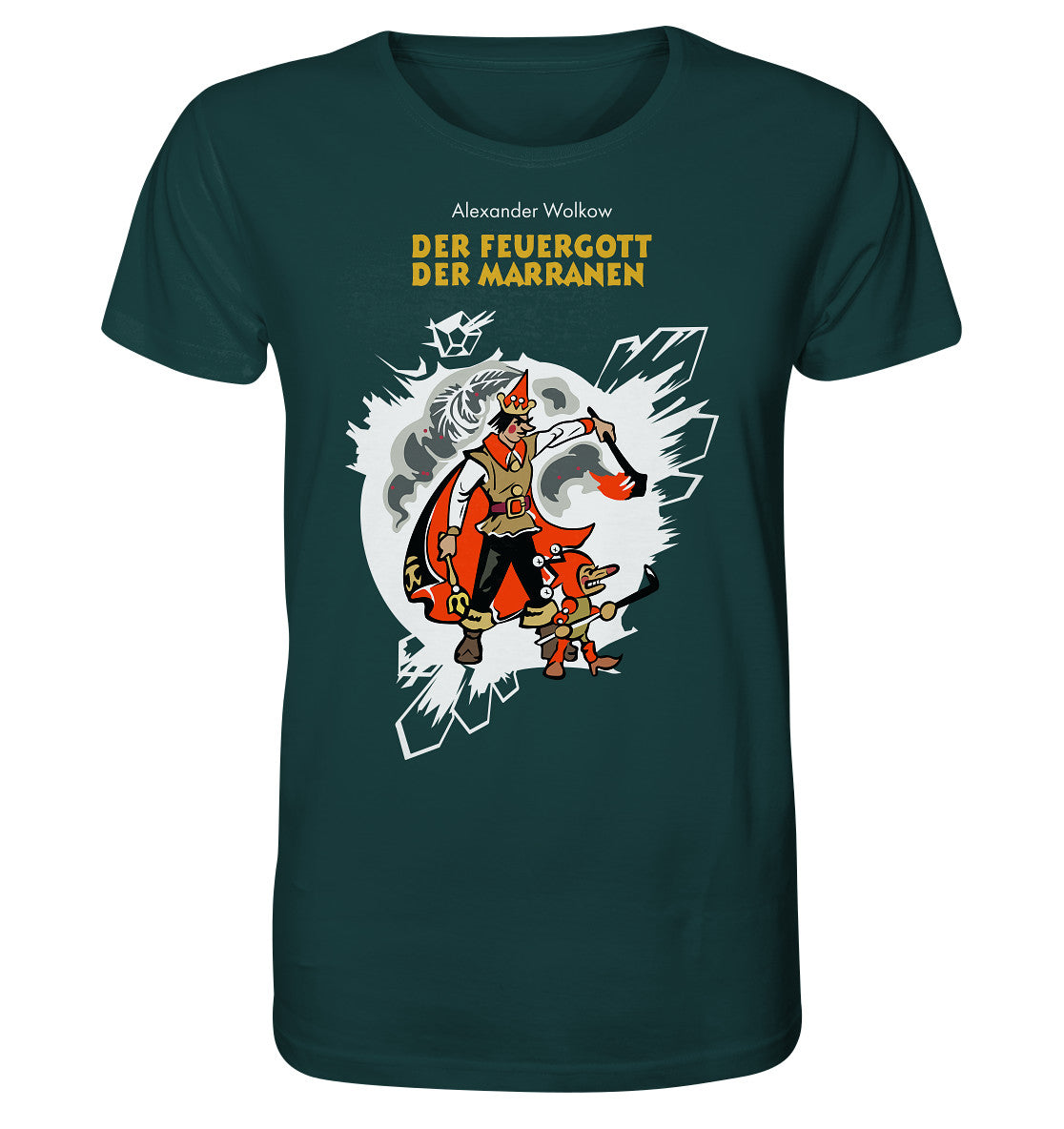 ORGANIC BIO SHIRT UNISEX • WOLKOW - DER FEUERGOTT DER MARRANEN