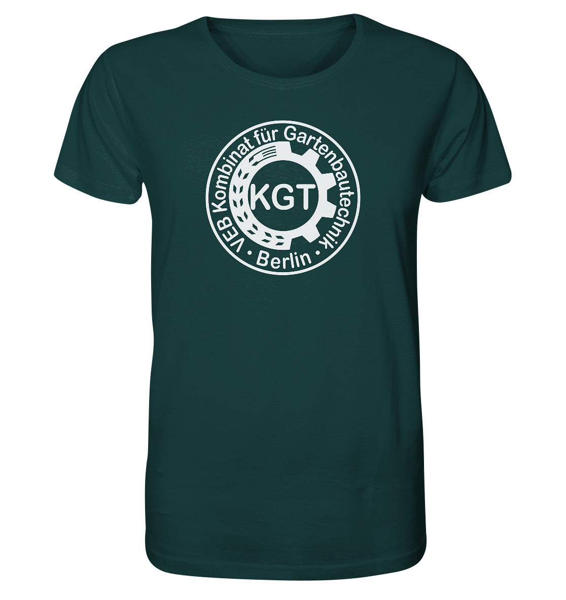 ORGANIC BIO SHIRT UNISEX • KGT - VEB KOMBINAT FÜR GARTENBAUTECHNIK BERLIN