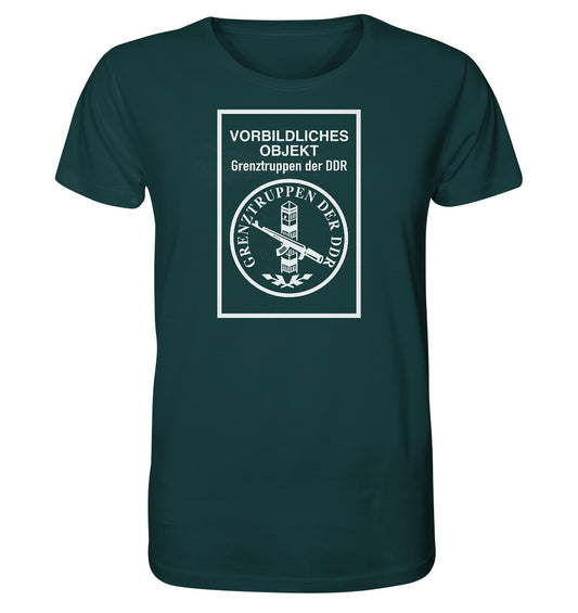 ORGANIC BIO SHIRT UNISEX • VORBILDLICHES OBJEKT - GRENZTRUPPEN DER DDR