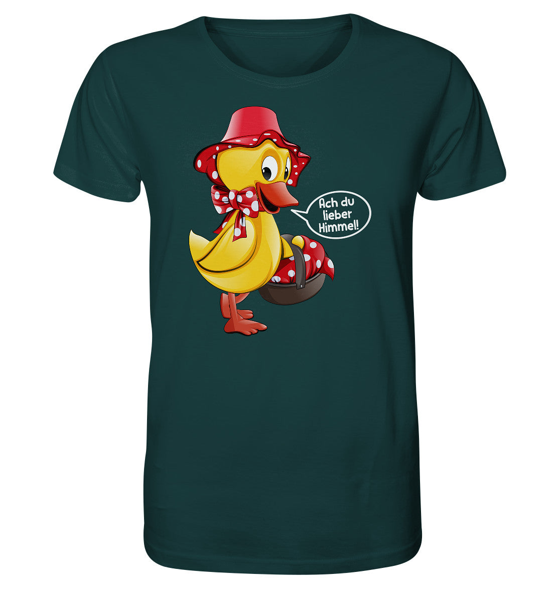 ORGANIC BIO SHIRT UNISEX • UNSER SANDMÄNNCHEN - SCHNATTERINCHEN - ACH DU LIEBER HIMMEL!