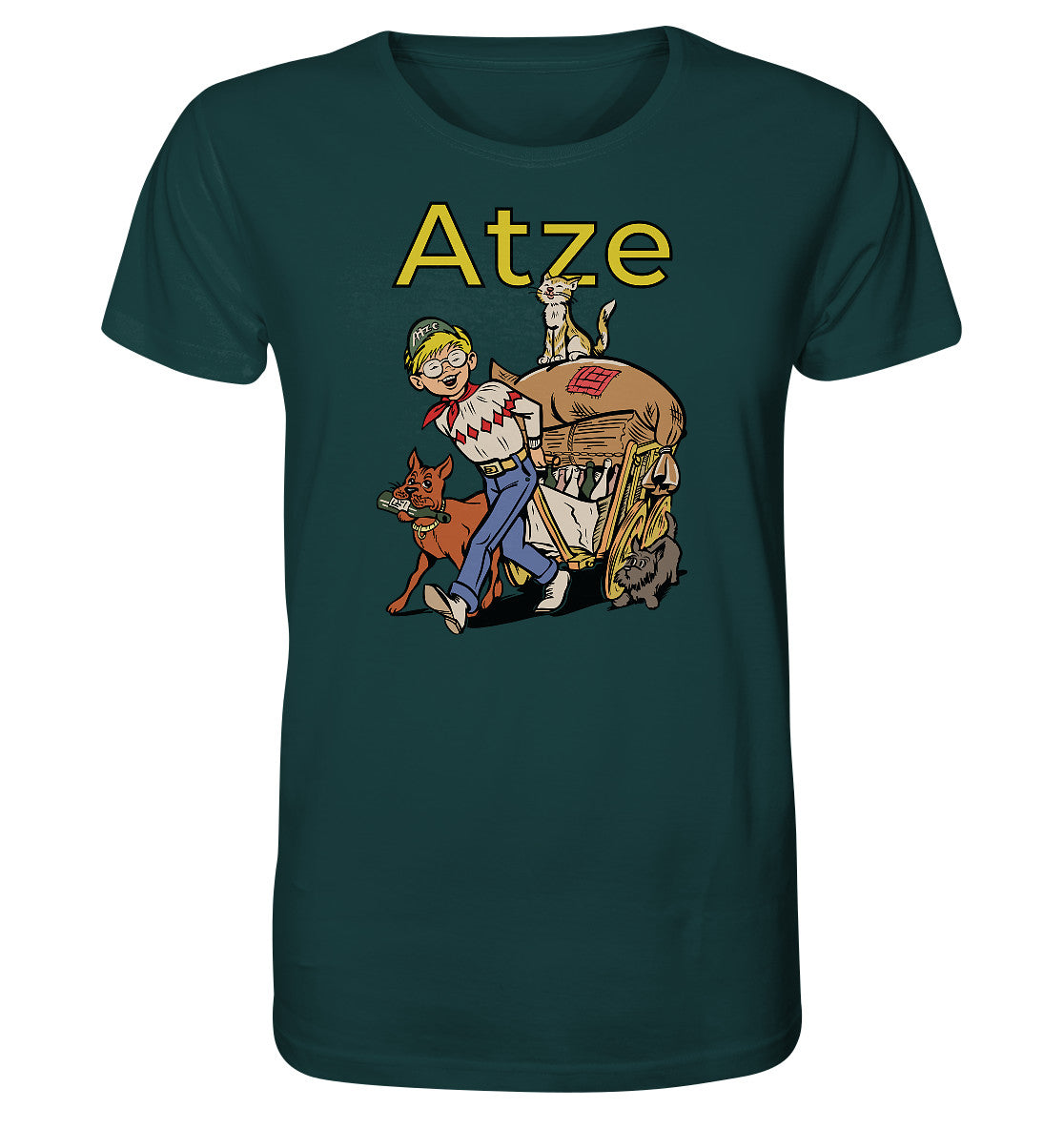 ORGANIC BIO SHIRT UNISEX • ATZE - TITEL ALTSTOFFE