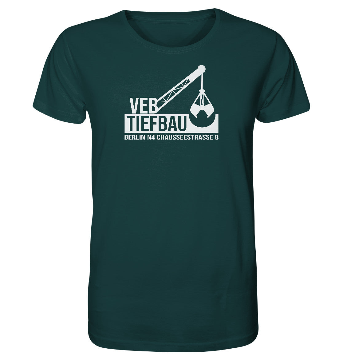 ORGANIC BIO SHIRT UNISEX • VEB TIEFBAU BERLIN