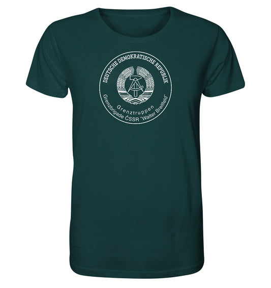 ORGANIC BIO SHIRT UNISEX • GRENZTRUPPEN DER DDR, BRIGADE WALTER BREITFELD