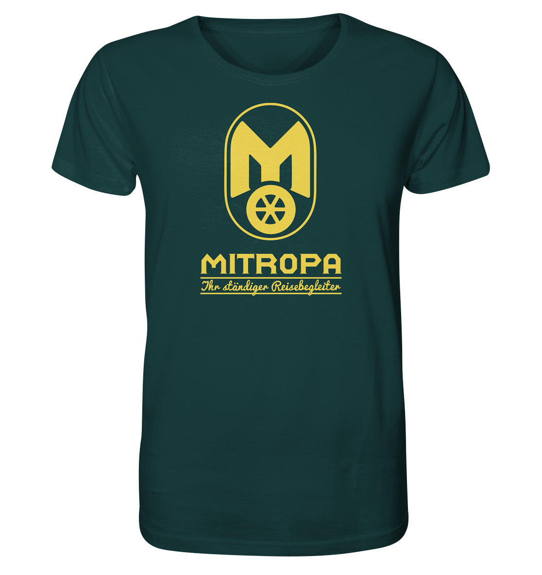 ORGANIC BIO SHIRT UNISEX • MITROPA REISEBEGLEITER