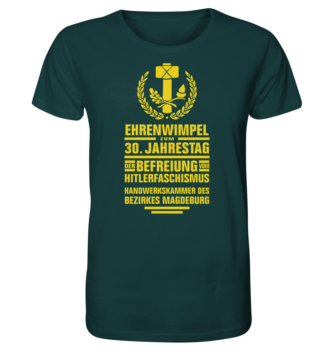 ORGANIC BIO SHIRT UNISEX • EHRENWIMPEL HANDWERKSKAMMER MAGDEBURG