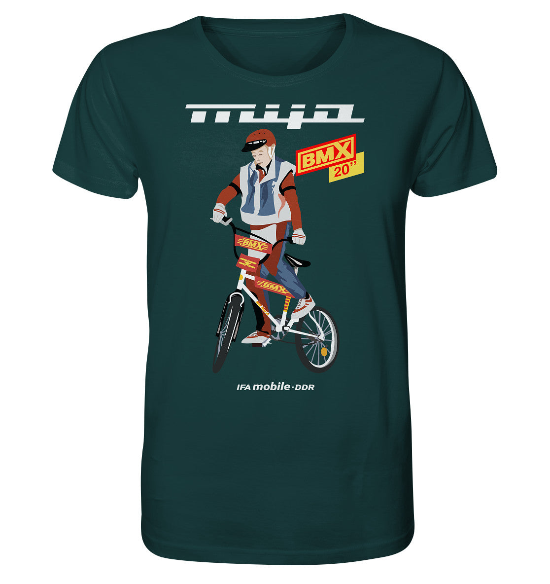 ORGANIC BIO SHIRT UNISEX • MIFA BMX - ORIGINAL WERBUNG