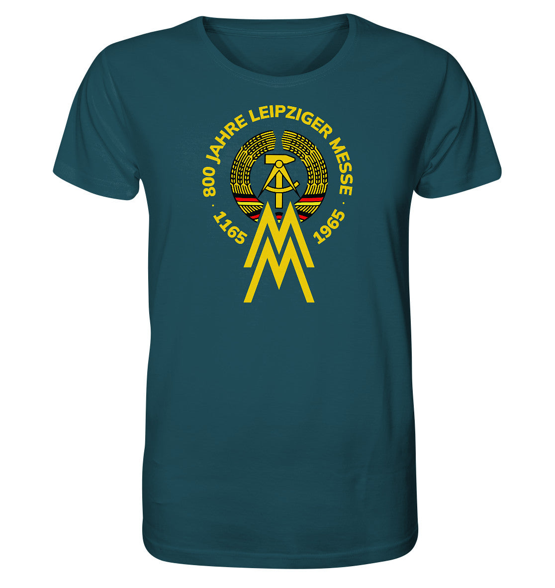 ORGANIC BIO SHIRT UNISEX • 800 JAHRE LEIPZIGER MESSE 1965