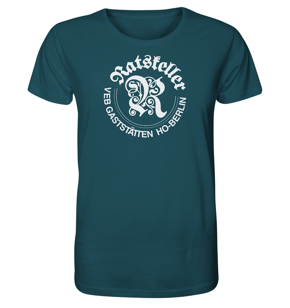 ORGANIC BIO SHIRT UNISEX • RATSKELLER HO-BERLIN