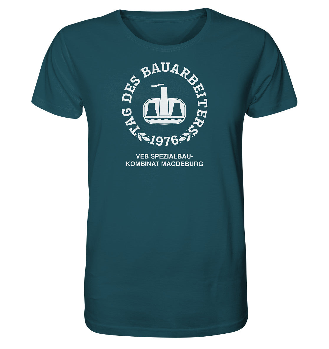 ORGANIC BIO SHIRT UNISEX • VEB SPEZIALBAUKOMBINAT MAGDEBURG