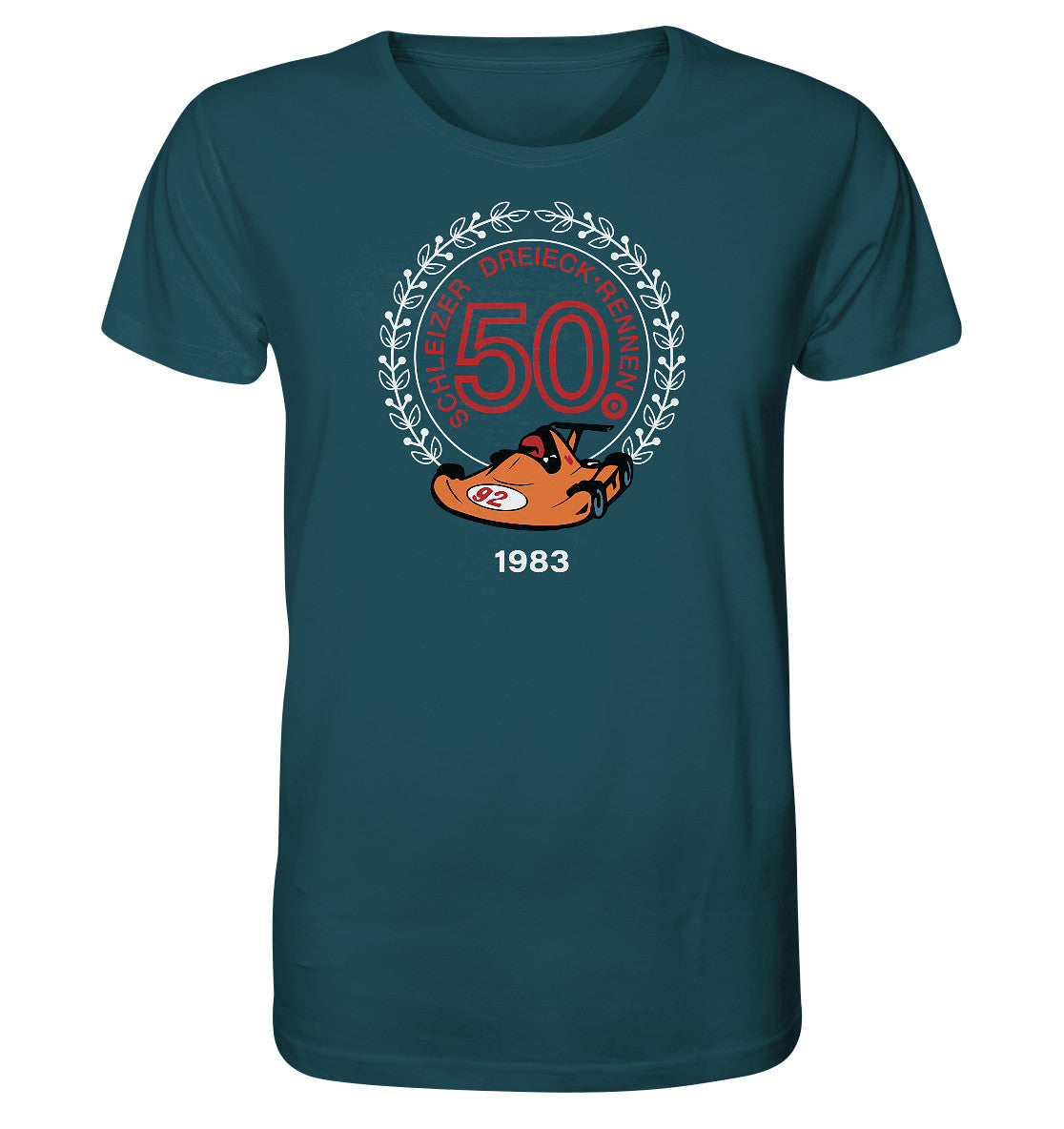 ORGANIC BIO SHIRT UNISEX • 50. SCHLEIZER DREIECK-RENNEN 1983