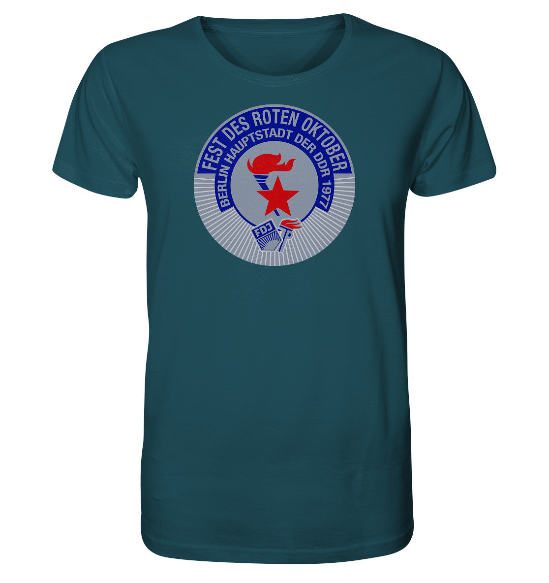 ORGANIC BIO SHIRT UNISEX • FEST DES ROTEN OKTOBER 1977