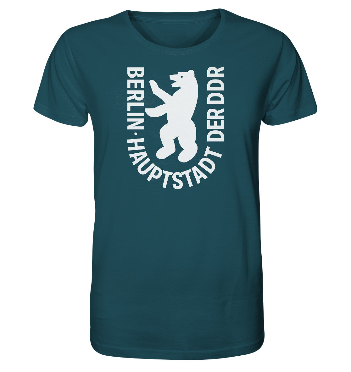 ORGANIC BIO SHIRT UNISEX • BERLIN - HAUPTSTADT DER DDR