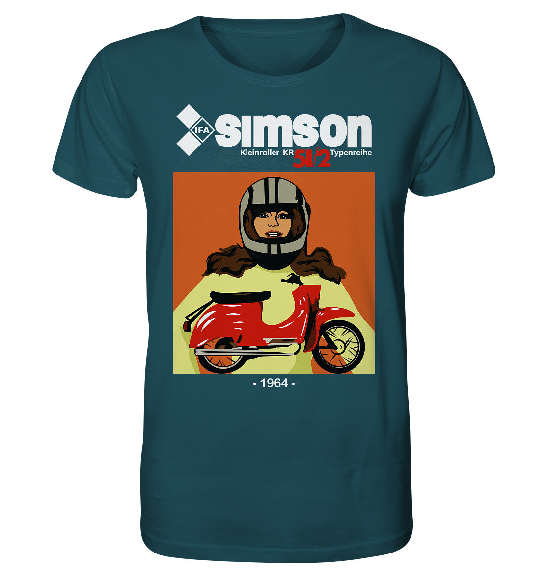 ORGANIC BIO SHIRT UNISEX • SIMSON SCHWALBE KR51-2 (1964)