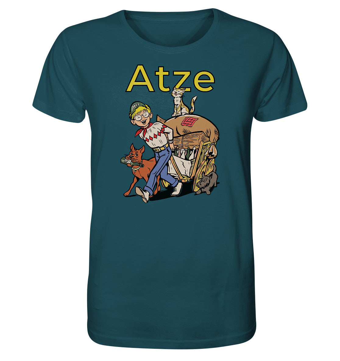 ORGANIC BIO SHIRT UNISEX • ATZE - TITEL ALTSTOFFE