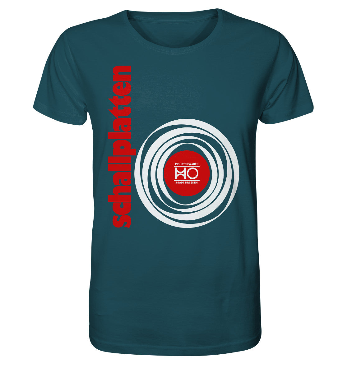 ORGANIC BIO SHIRT UNISEX • HO SCHALLPLATTEN DRESDEN