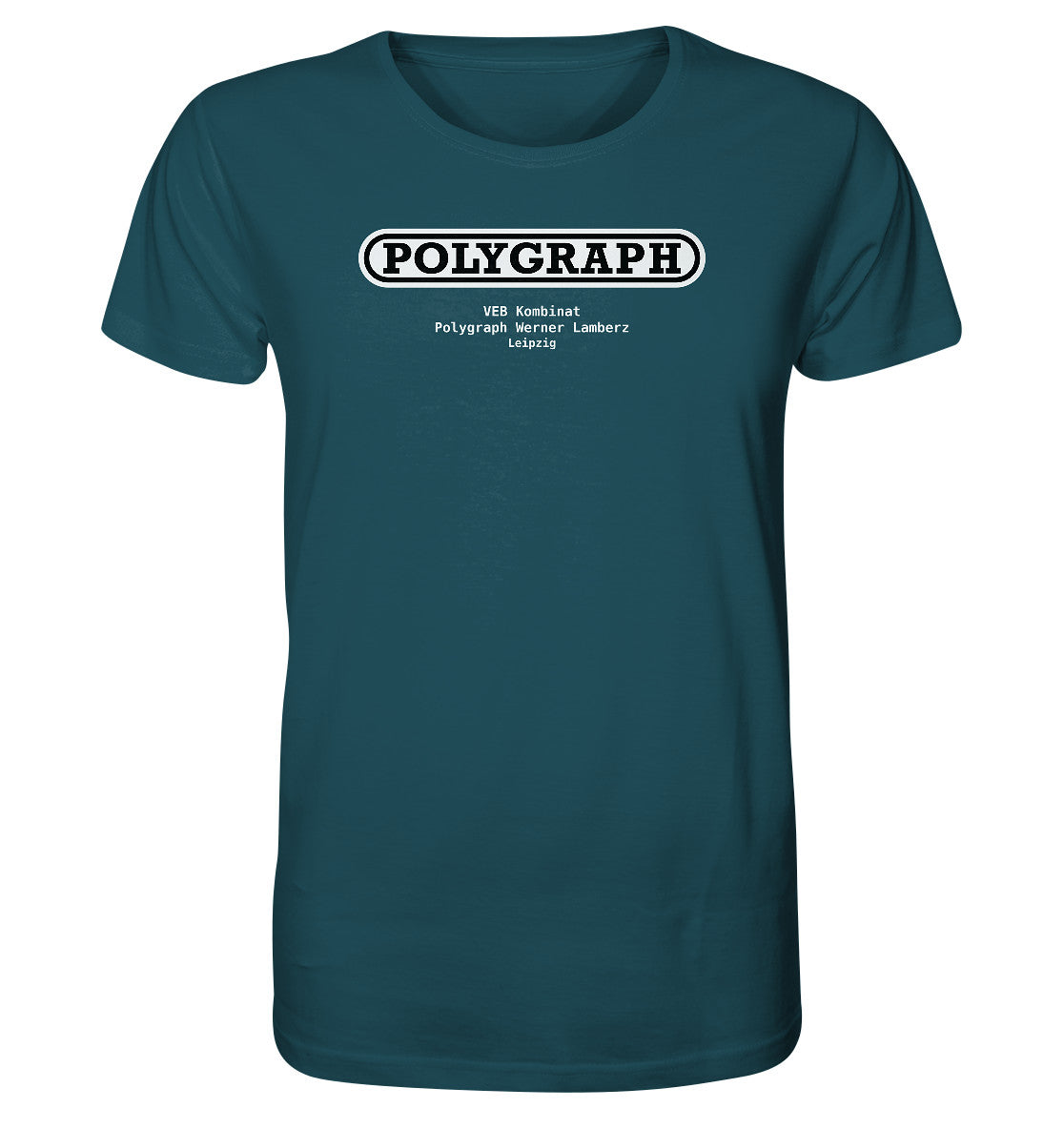 ORGANIC BIO SHIRT UNISEX • VEB POLYGRPH WERNER LAMBERZ LEIPZIG