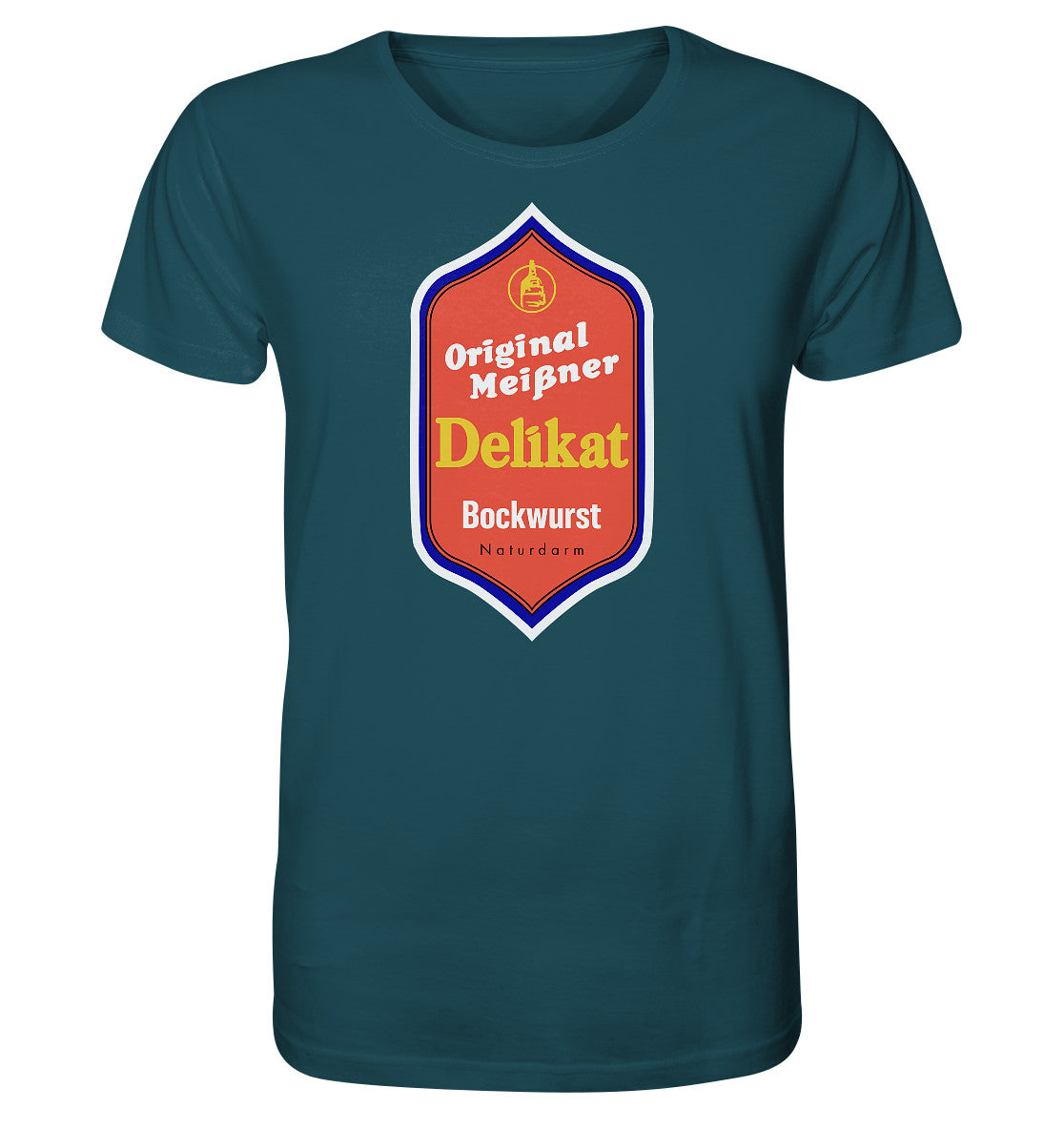 ORGANIC BIO SHIRT UNISEX • MEISSNER DELIKAT BOCKWURST