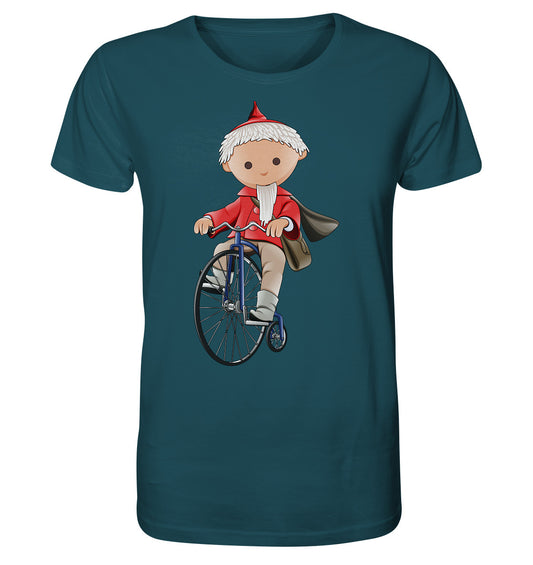 ORGANIC BIO SHIRT UNISEX • UNSER SANDMÄNNCHEN - AUF DEM HOCHRAD - ROT (PU-97, 1969)