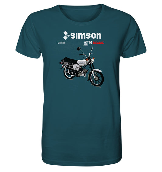 ORGANIC BIO SHIRT UNISEX • SIMSON ENDURO - ORIGINAL PROSPEKT