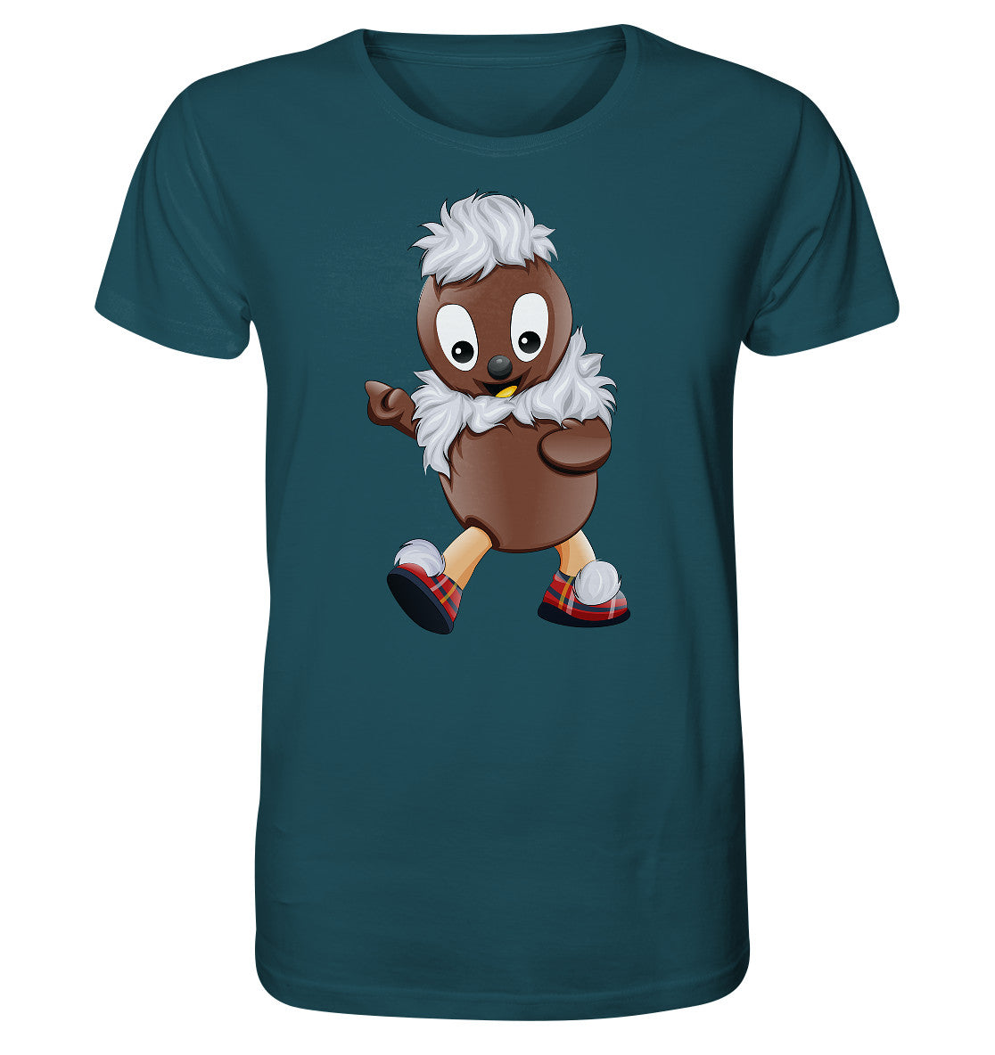 ORGANIC BIO SHIRT UNISEX • UNSER SANDMÄNNCHEN - PITTIPLATSCH MACHT LAUNE