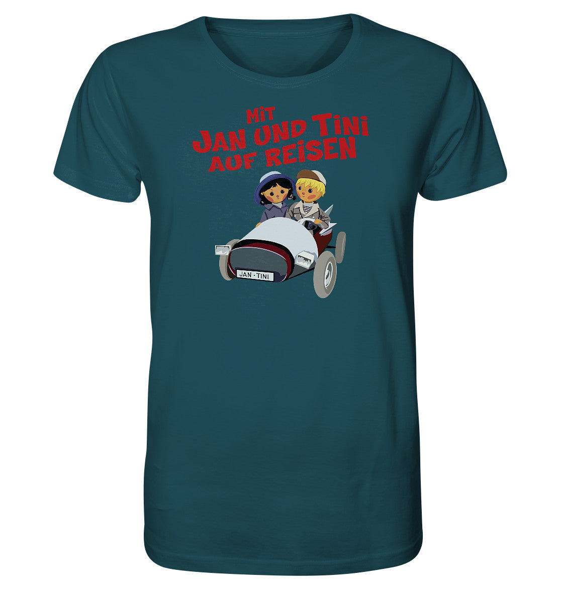 ORGANIC BIO SHIRT UNISEX • MIT JAN UND TINI AUF REISEN