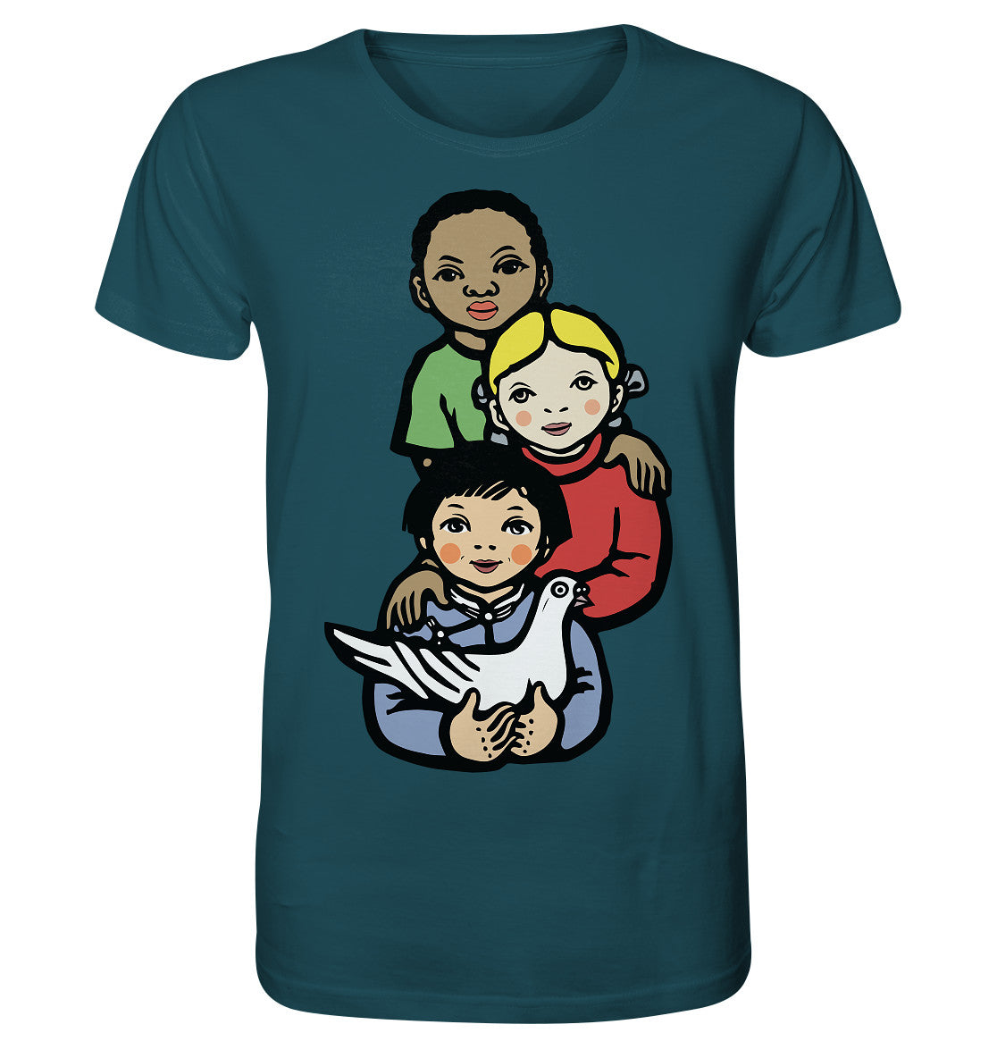 ORGANIC BIO SHIRT UNISEX • WELTFRIEDEN - WORLD PEACE, LI BING-FAN 1967