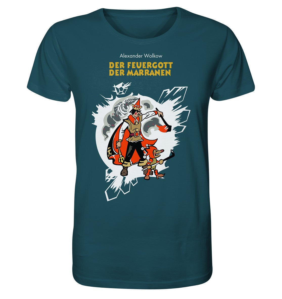ORGANIC BIO SHIRT UNISEX • WOLKOW - DER FEUERGOTT DER MARRANEN