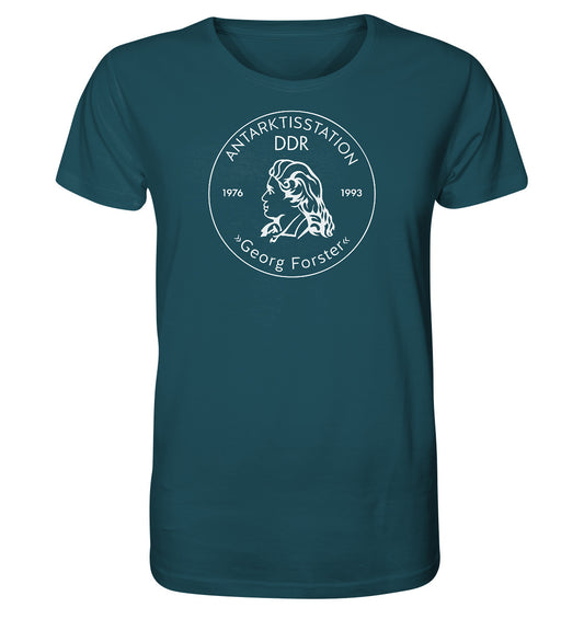 ORGANIC BIO SHIRT UNISEX • ANTARKTISFORSCHUNG DER DDR - GEORG FORSTER
