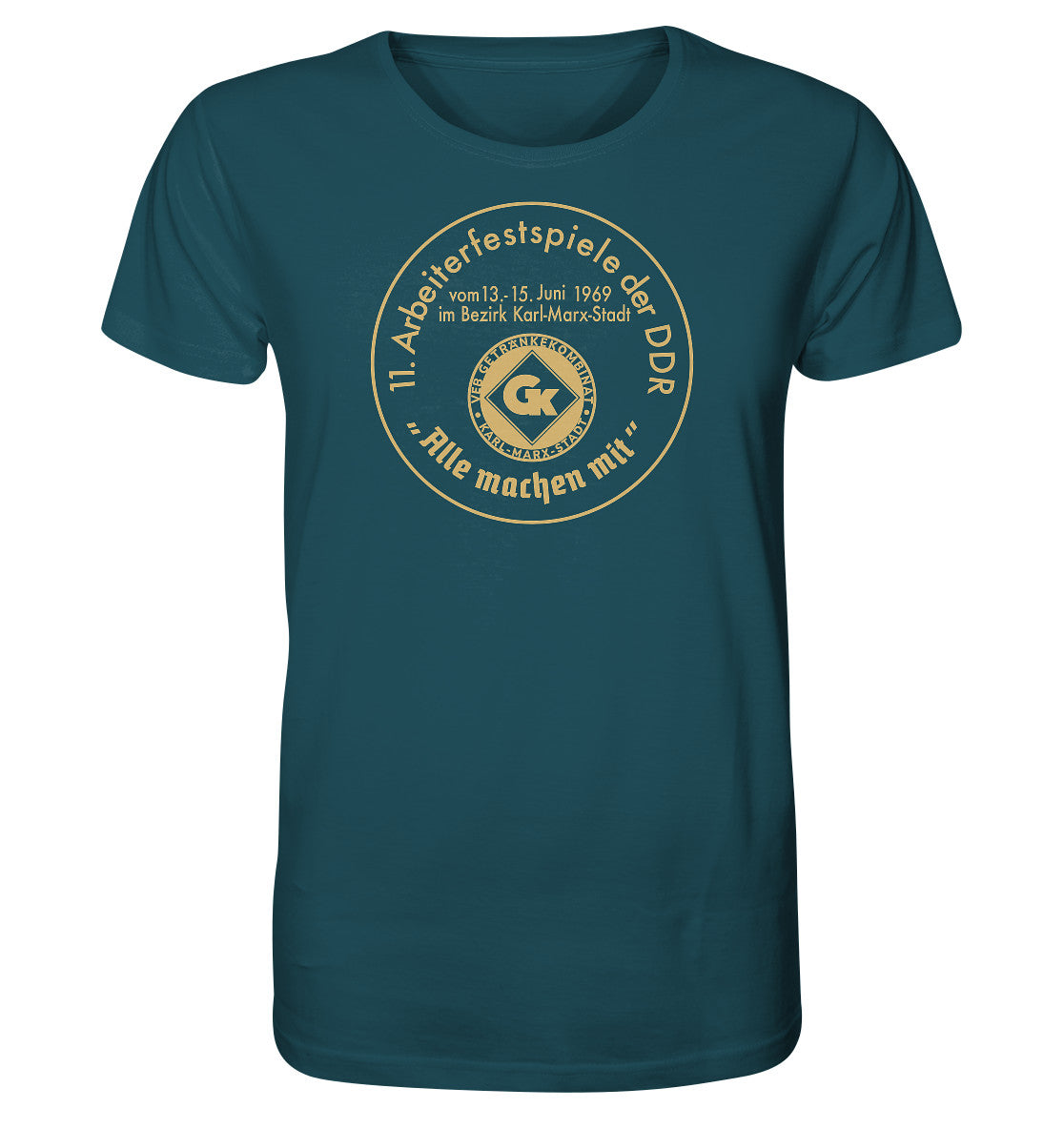 ORGANIC BIO SHIRT UNISEX • ARBEITERFESTSPIELE KARL-MARX-STADT