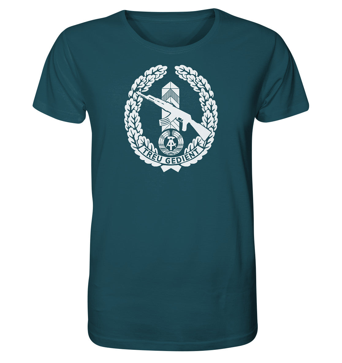 ORGANIC BIO SHIRT UNISEX • NVA-ORDEN - TREU GEDIENT - GRENZTRUPPEN