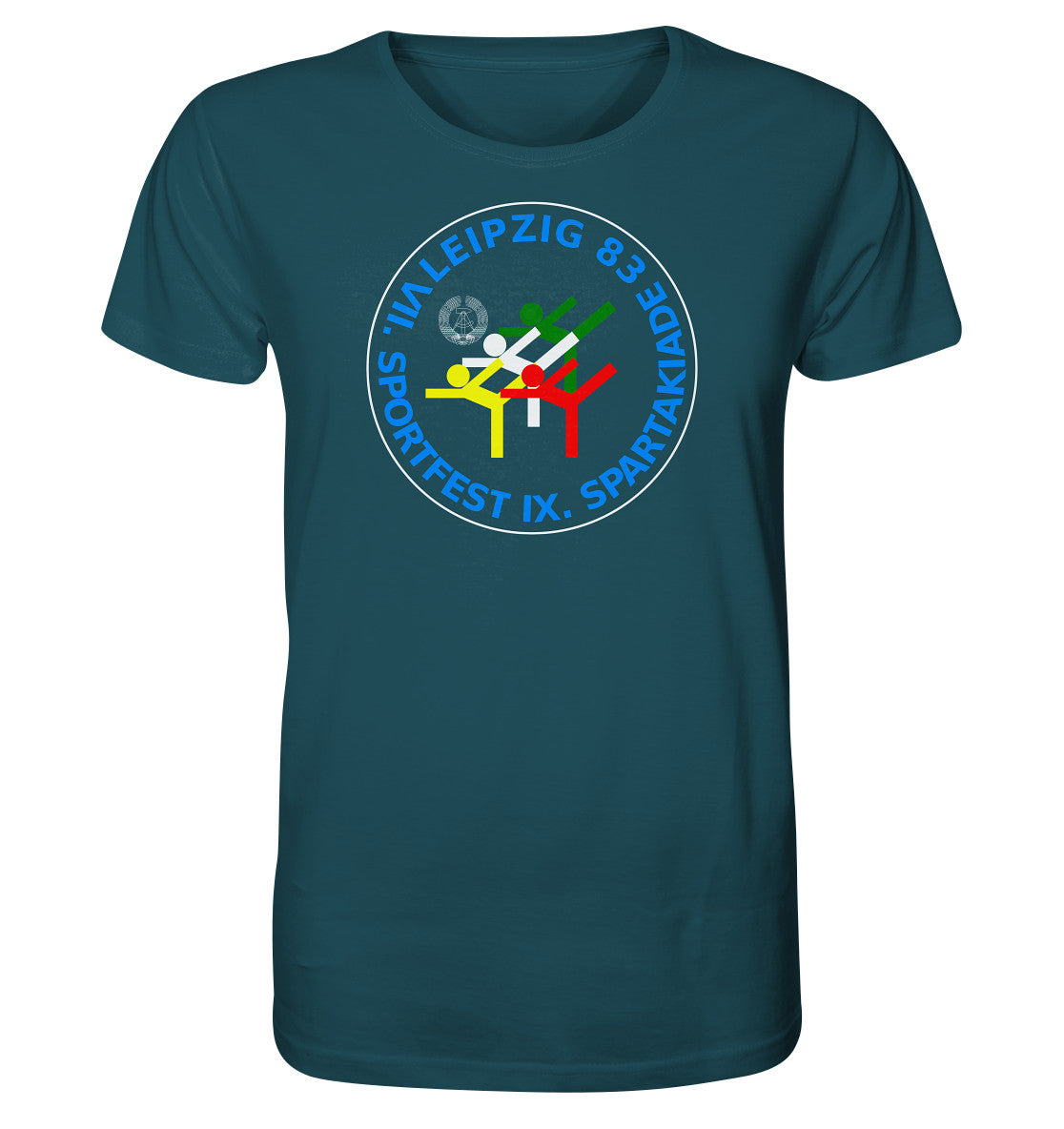 ORGANIC BIO SHIRT UNISEX • SPARTAKIADE LEIPZIG - TRANSPARENT