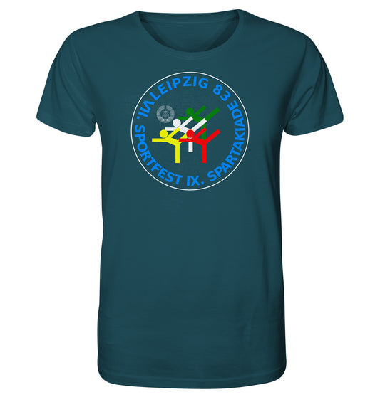 ORGANIC BIO SHIRT UNISEX • SPARTAKIADE LEIPZIG - TRANSPARENT