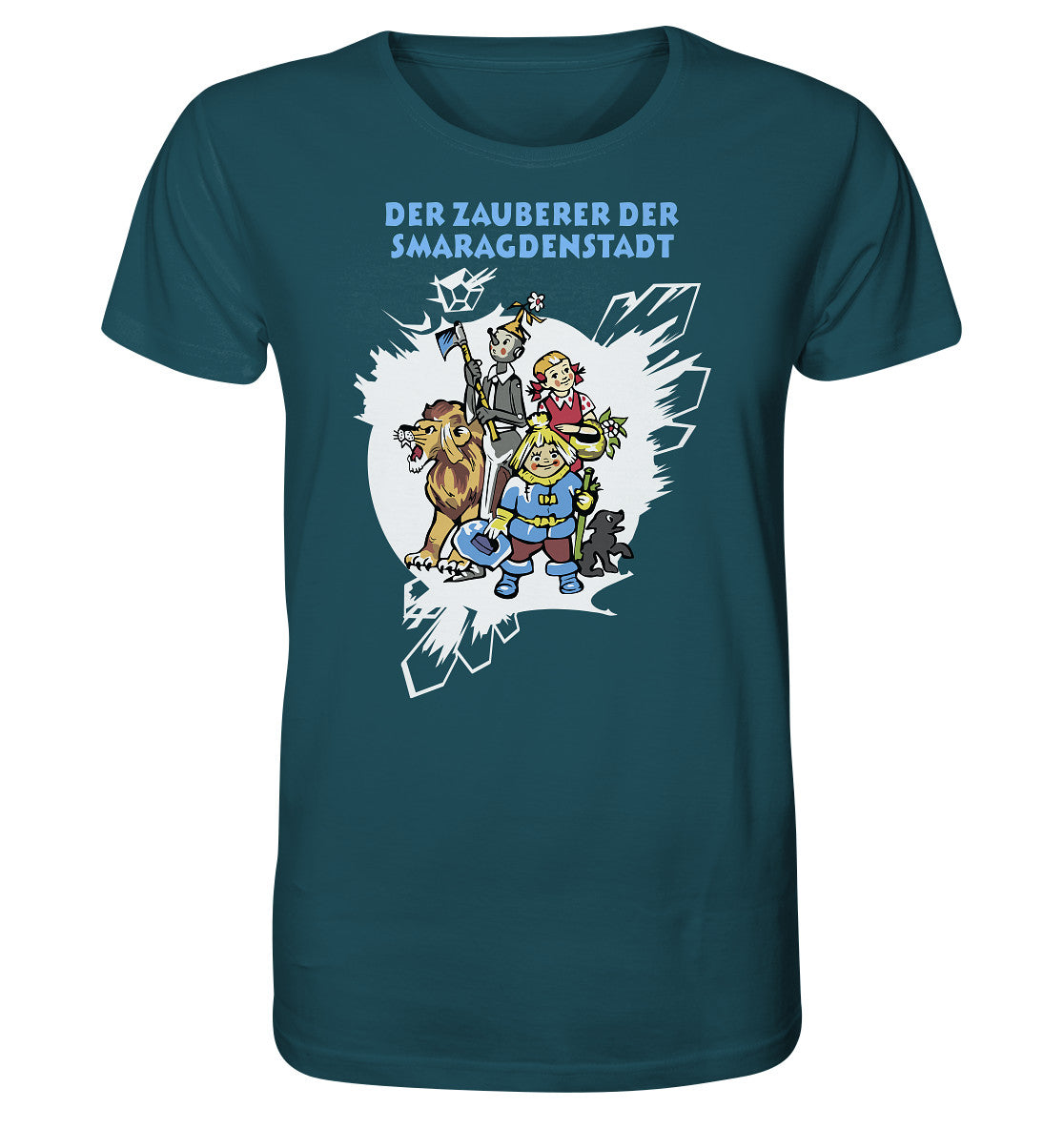 ORGANIC BIO SHIRT UNISEX • WOLKOW - DER ZAUBERER DER SMARAGDENSTADT